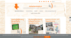 Desktop Screenshot of lkj-sachsen-anhalt.de